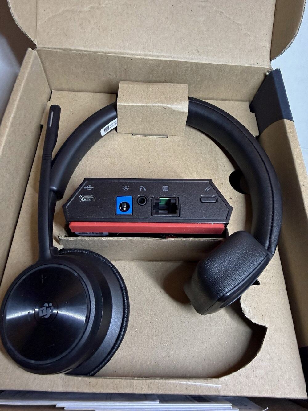 Poly Savi 7310 Office DECT Wireless Headset Black